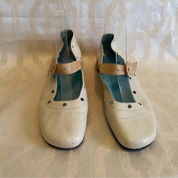 Thierry Rabotin Mary Jane Leather Shoes Size 10 - Picture 4 of 8